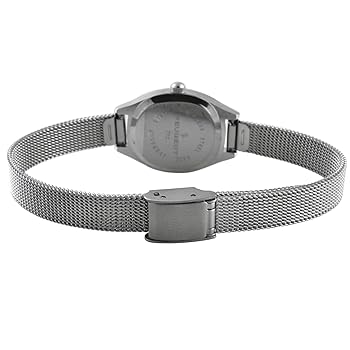 PEUGEOT（プジョー）腕時計　ムーンフェイズ　レディース　メッシュ Amazon.com: Peugeot Women's Slim Mesh Decorative Sun Moon